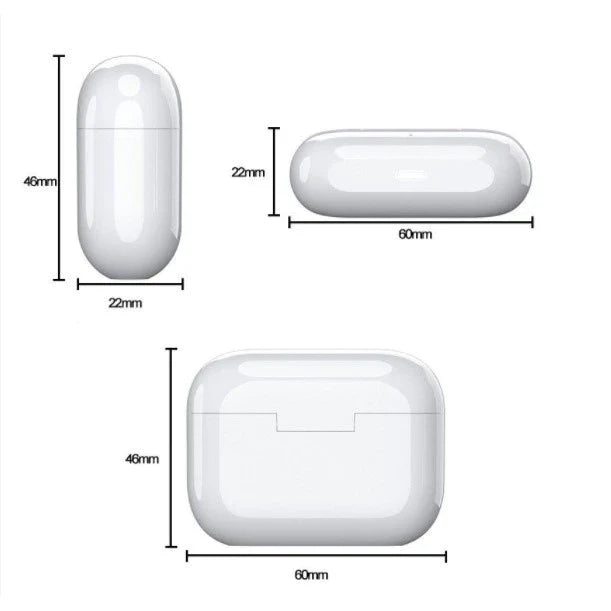 Fone de Ouvido Sem Fio Airpods PRO 3 Com Cancelamento De Ruído Bluetooth Pop-Up para iOS e Android